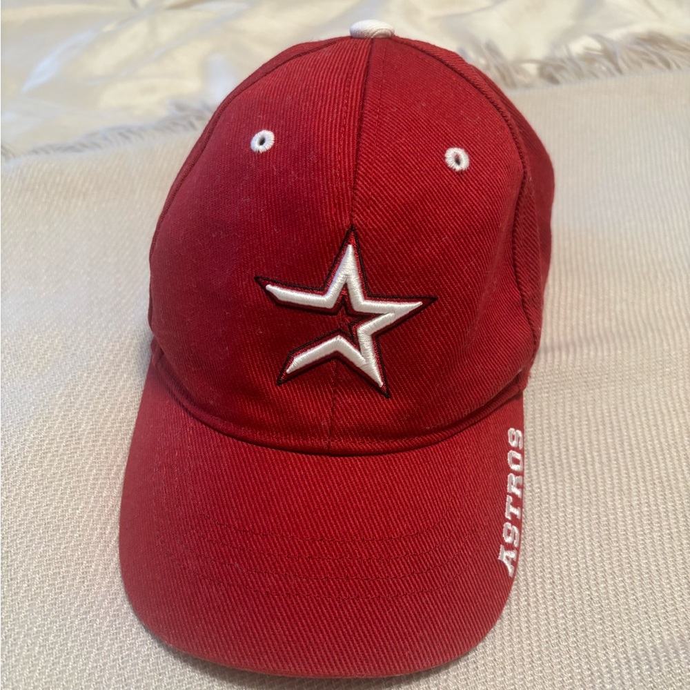 47 Brand Red and White Cap